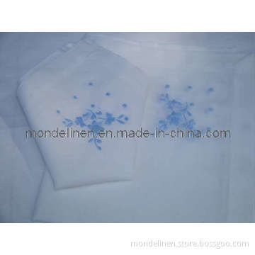 Embroidery Pure Linen Napkin (NP-014)